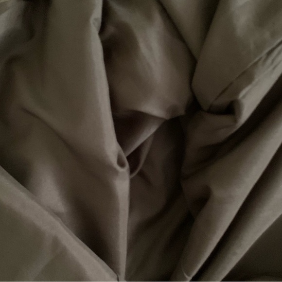 Vtg Haggar Pencil Skirt Olive Green Size 14 Made in Canada Retro Chic Mid Length - Picture 10 of 11